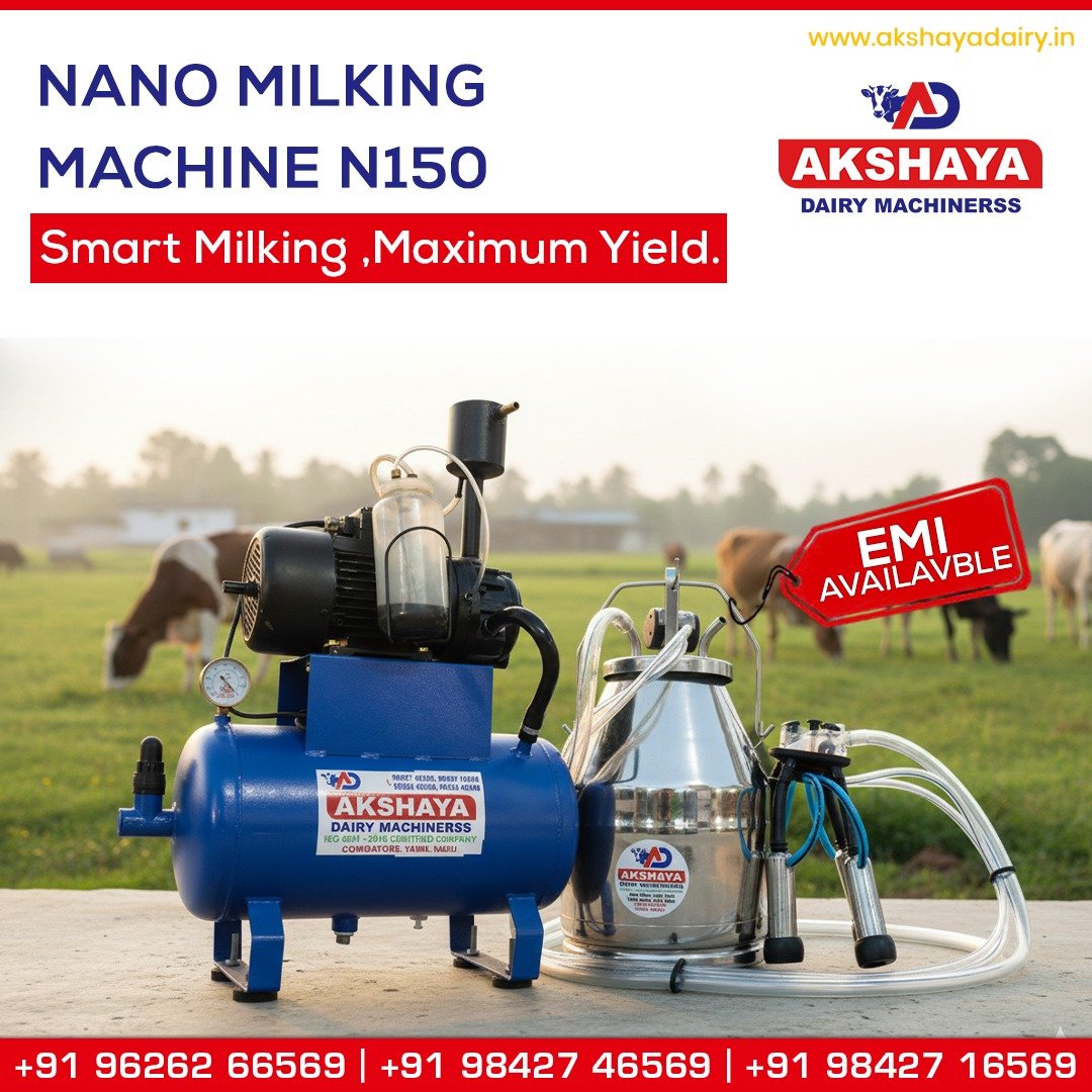 Nano Milking Machine Manufacturers from Coimbatore