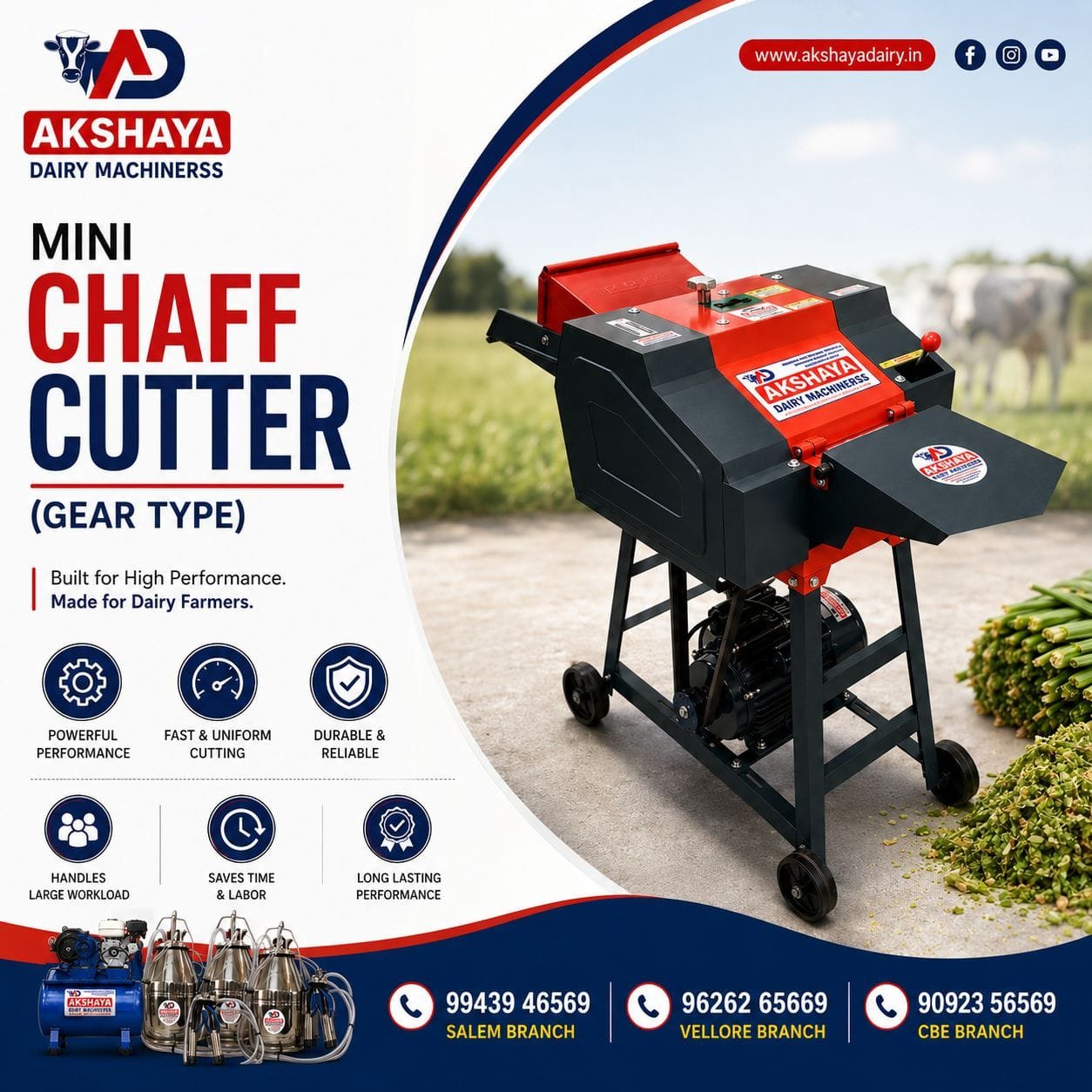 Mini Chaff Cutter Machine at Best Price from Direct Manufacturers