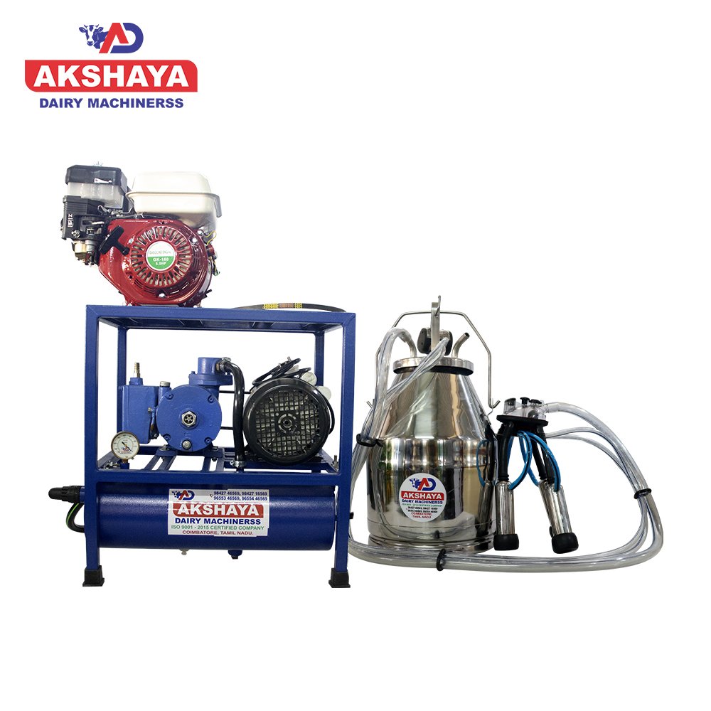 Milking Machine Single Bucket - With Engine FMG200